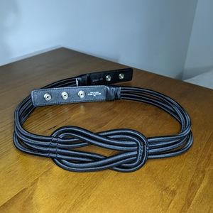 Black waist belt